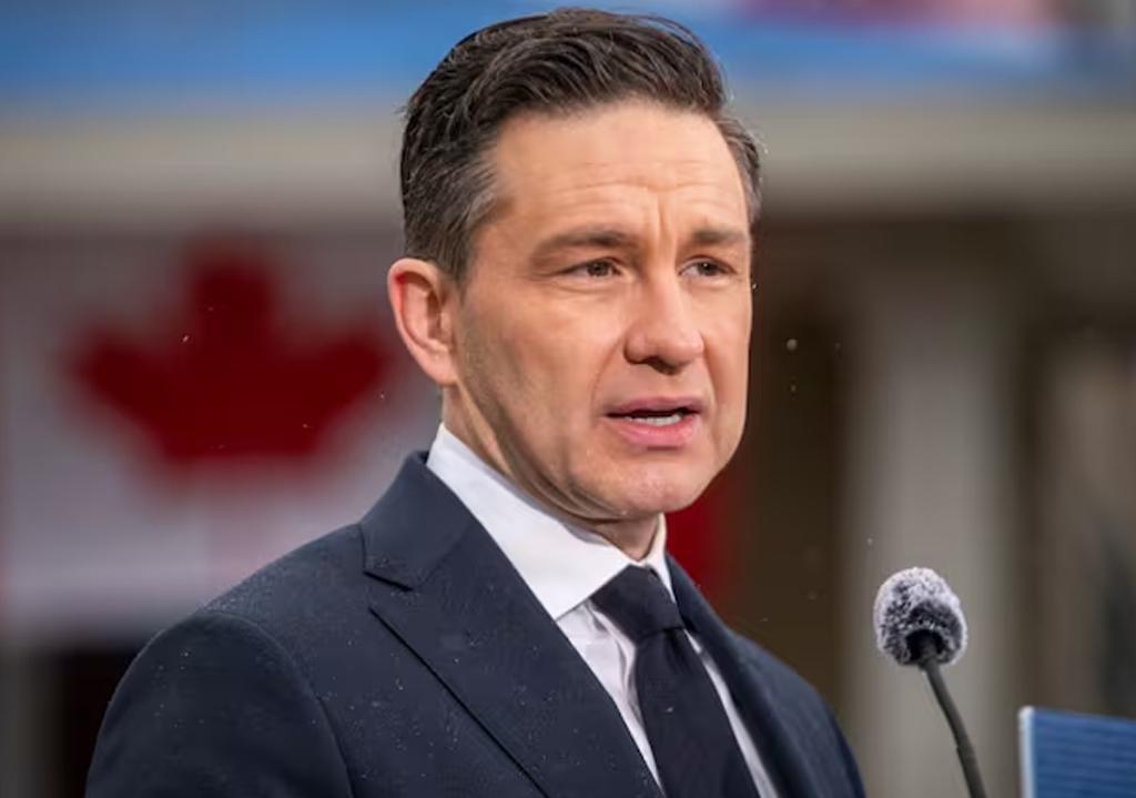 Poilievre says he wants to cut the federal public service, doesn't mind remote work