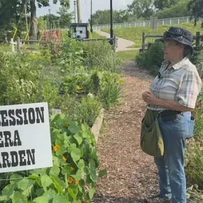 This woman's Depression Era Garden is full of plants you've probably never heard of