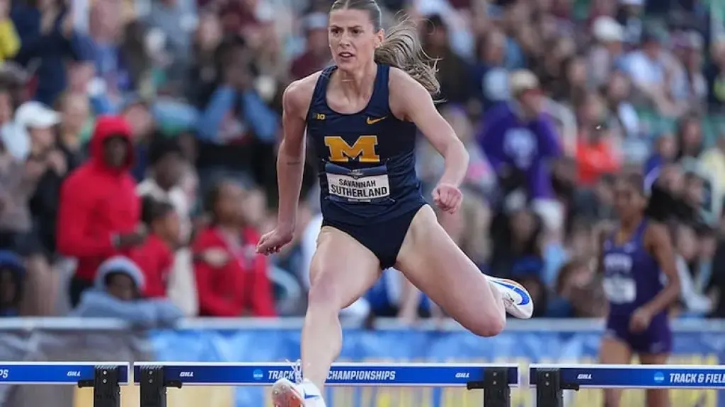 Canada's Savannah Sutherland is moving fast and breaking records